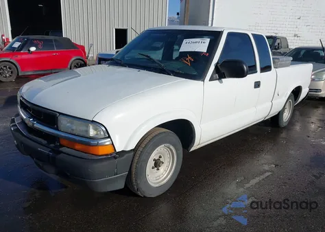 2003 Chevrolet S-10 from USA, damaged, VIN 1GCCS19X138129366